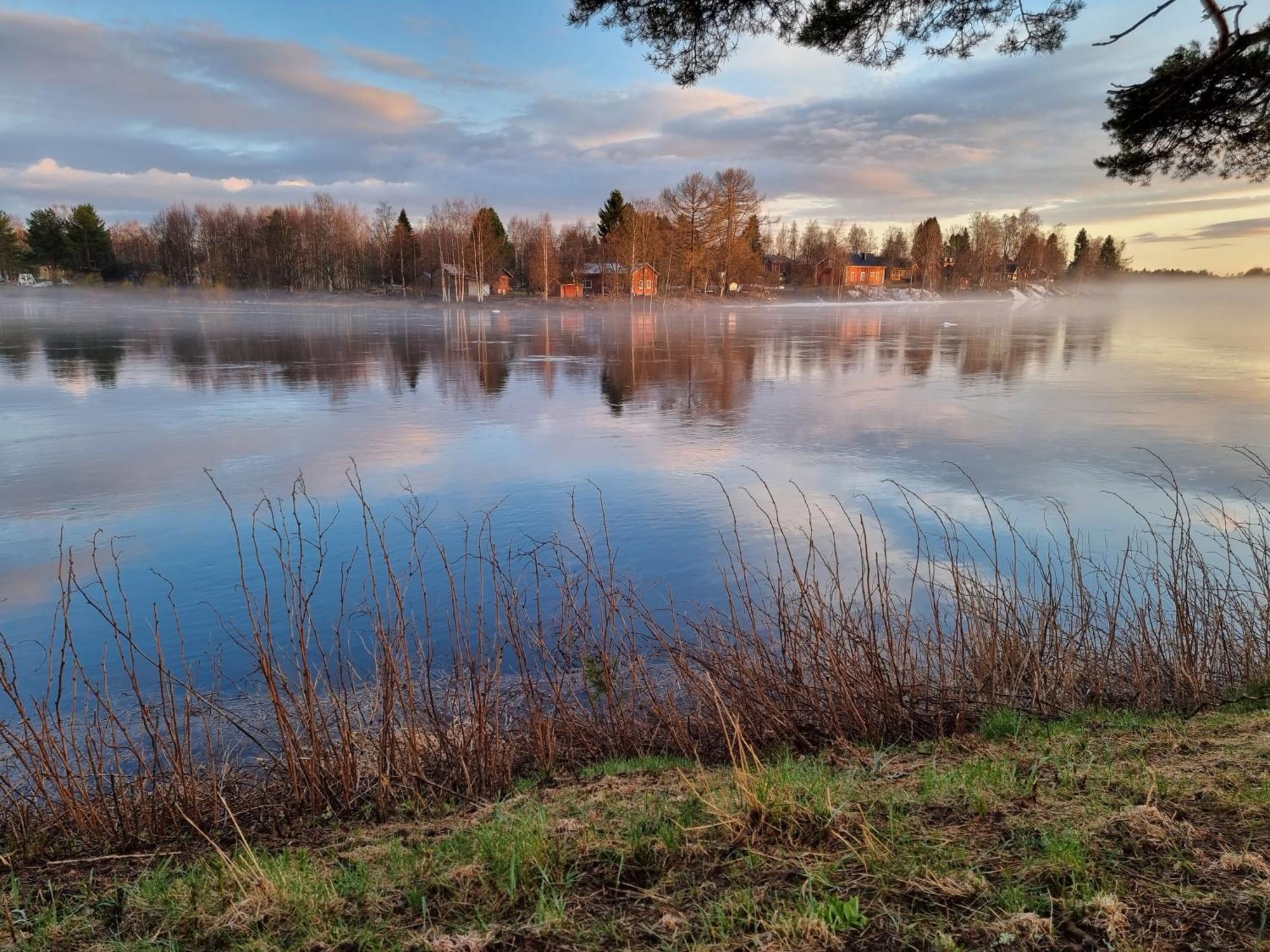 Wanha kunnantalo Pudasjarvi Exterior foto